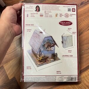 Stamperia Cartonnage Kit House of Journals Craft Project Sara Alcobendas